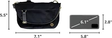 Lululemon All Night Festival Bag Belt Bag Women's bags Black 2L New