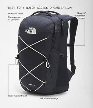The North Face Jester Backpack Women's bags Black Unspecified New