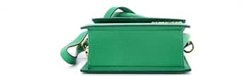 Jacquemus Le Chiquito Noeud Top Handle Women's bags Green Leather New