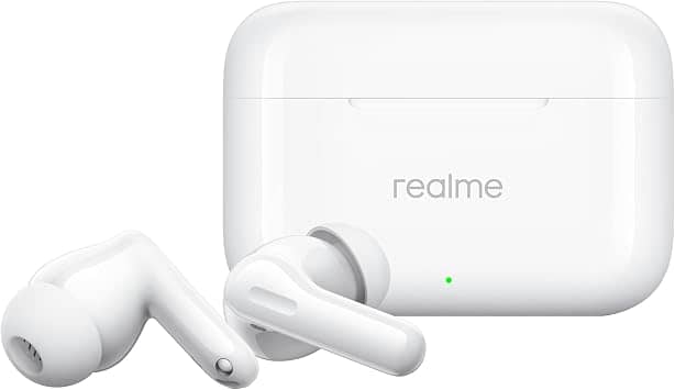 realme Buds T200 Headphones & Earbuds White New