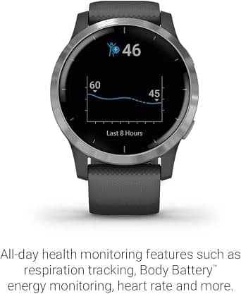 Garmin vivoactive 4 Smartwatches Silver/Gray 45mm New