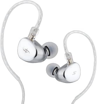 Linsoul SIMGOT EA500 Headphones & Earbuds Silver New