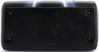 Dior Lady Dior Top Handle Women's bags Unspecified Black Leather New