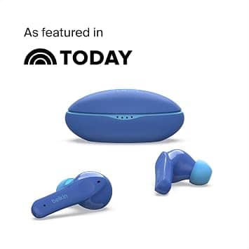 Belkin SOUNDFORM NANO Headphones & Earbuds Blue New