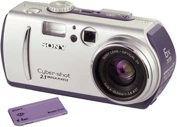 Sony DSC P50 Digital Cameras Silver New Body Only