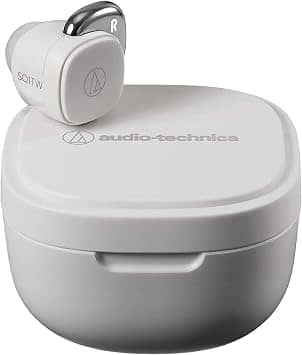 Audio-Technica ATH-SQ1TWWH Headphones & Earbuds White New