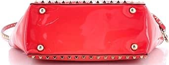 Valentino Garavani Rockstud Tote Women's bags Medium Red Patent New