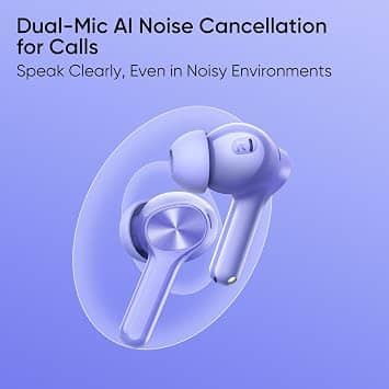 realme T200 Lite Headphones & Earbuds Purple New