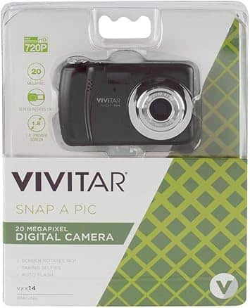 Vivitar VX018 Digital Cameras Black New Body Only