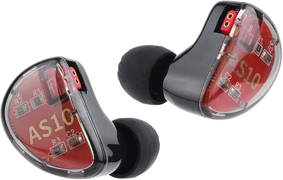 Linsoul KZ AS10 Headphones & Earbuds Black New