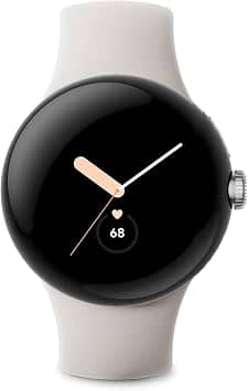 Google B0DLC7G4MZ Smartwatches Silver 41mm New