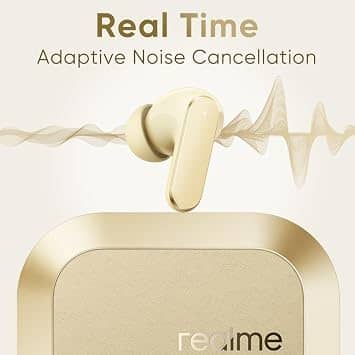 realme Buds air8 Headphones & Earbuds Gold New