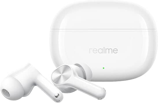 realme T200x Headphones & Earbuds White New