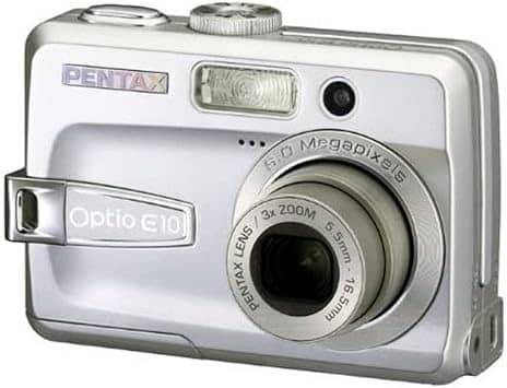 Pentax e10 Digital Cameras Silver New Body Only