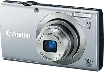 Canon PowerShot A2300 Digital Cameras Silver Refurbished - Excellent Body Only