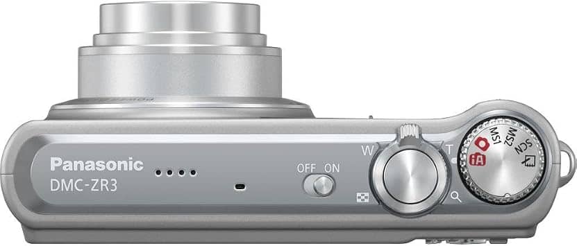 Panasonic LUMIX DMC ZR3 Digital Cameras Silver New Body Only