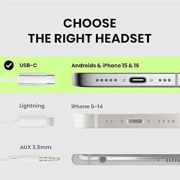 Avantree C171 Headphones & Earbuds White New
