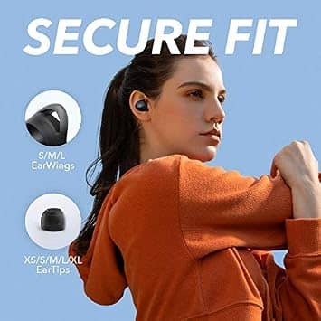 Soundcore Life A1 Headphones & Earbuds Black New