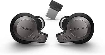Jabra Evolve 65t Headphones & Earbuds Black New