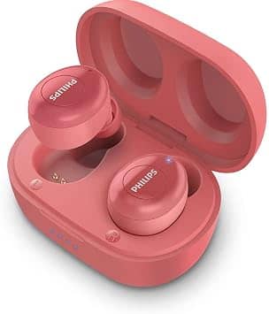 Philips T2205 Headphones & Earbuds Red New