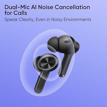 realme T200 Lite Headphones & Earbuds Purple New