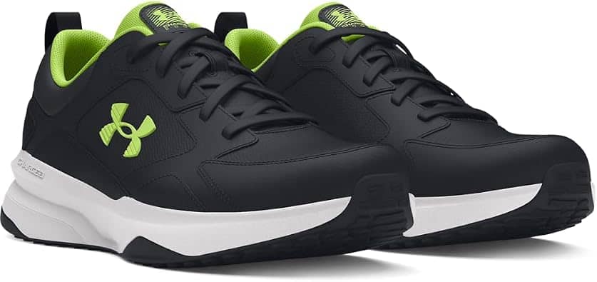 Under Armour Charged Edge Sneaker Black 8 New