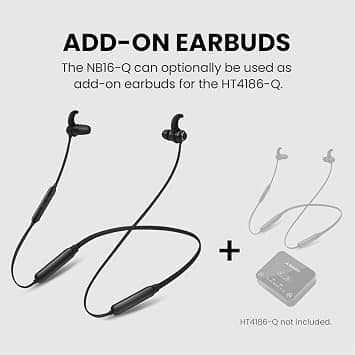 Avantree NB16 Headphones & Earbuds Black New