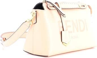 Fendi By The Way Top Handle Women's bags Medium Pink Embossed New