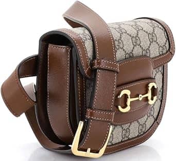 Gucci Horsebit 1955 Belt Bag Women's bags Mini Brown GG Canvas New