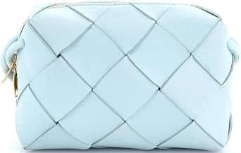 Bottega Veneta Cassette Crossbody Women's bags Unspecified Pale Blue Maxi Intrecciato Mini New