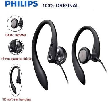 Philips SHS3300BK Headphones & Earbuds Black New