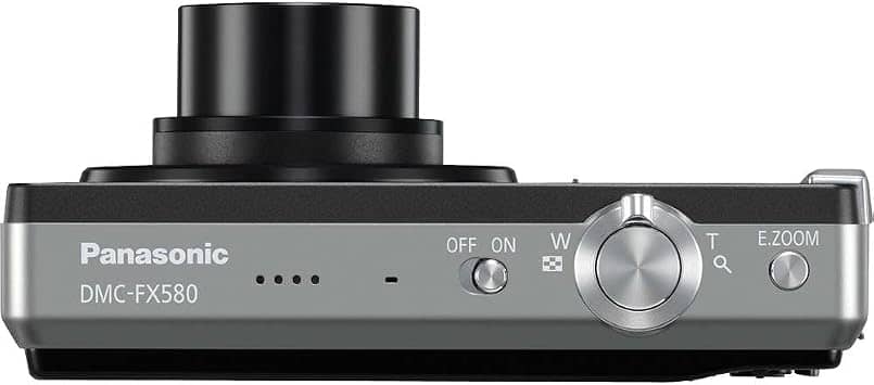 Panasonic DMC FX580 Digital Cameras Black New Body Only