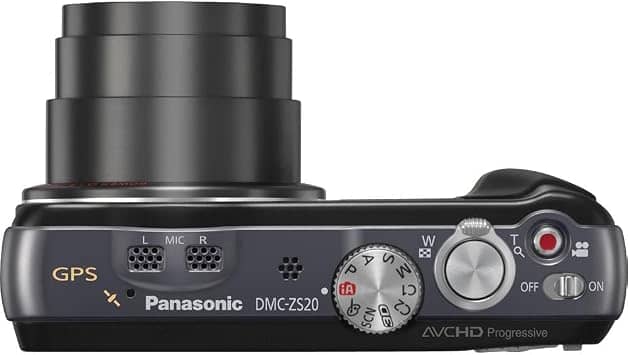 Panasonic LUMIX ZS20 Digital Cameras Black Refurbished - Acceptable Body Only
