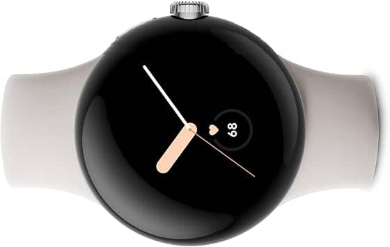 Google B0DLC7G4MZ Smartwatches Silver 41mm New
