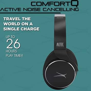 Altec Lansing MZX870-BLK Headphones & Earbuds Black New