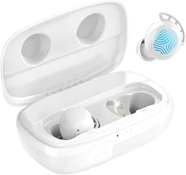 Tribit BTH92-W Headphones & Earbuds White New