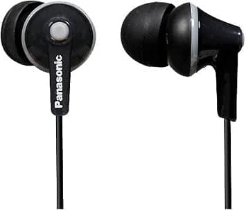 Panasonic RP-HJE125E-K Headphones & Earbuds Black New