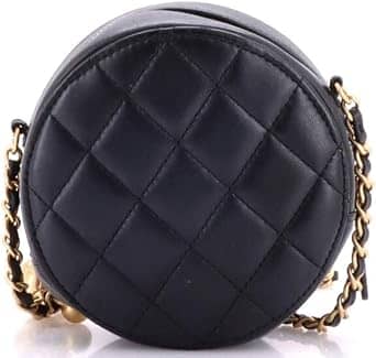 Chanel Crush Clutch Women's bags Purple New