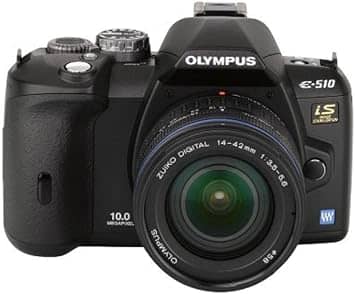 Olympus Evolt E510 Digital Cameras Black New w/ 14-42mm Kit