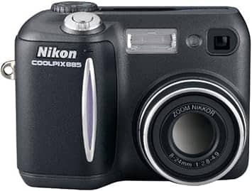 Nikon COOLPIX 885 Digital Cameras White New Body Only