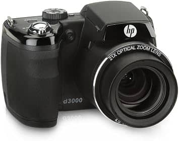 HP D3000 Digital Cameras Black New Body Only