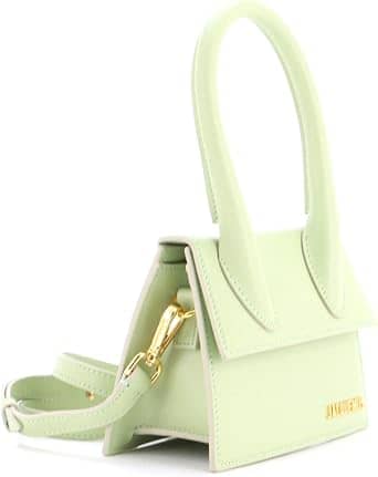 Jacquemus Le Chiquito Top Handle Women's bags Medium Green Leather New