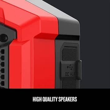 CRAFTSMAN CMCR001B Portable Bluetooth Speakers Mix New