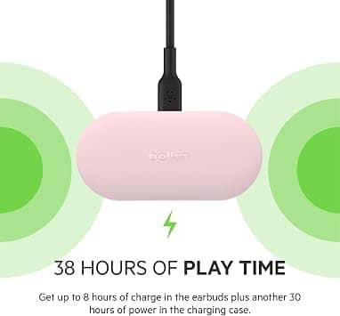 Belkin Soundform Play Headphones & Earbuds Black New