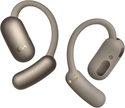Soundcore AeroFit Headphones & Earbuds Brown New