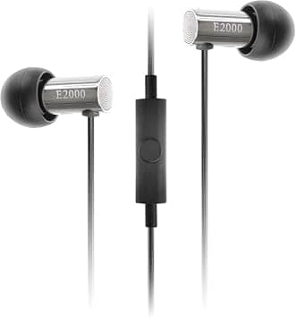 Final E2000 Headphones & Earbuds Silver New