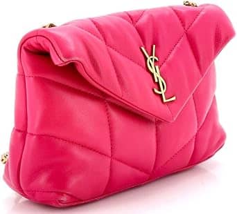 Saint Laurent Loulou Puffer Shoulder Bag Women's bags Mini Unspecified Quilted Gold New