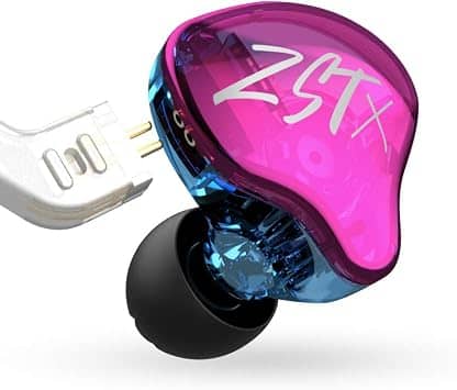 CCA KZ ZST Headphones & Earbuds Purple New
