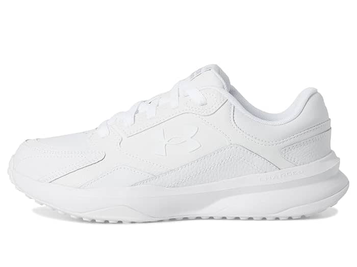 Under Armour Edge Leather Sneaker White Full Size Run New