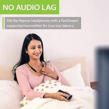 Avantree Repose Headphones & Earbuds Black New